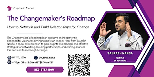 The Changemaker's Roadmap: Network and Build Relationships for Change primary image