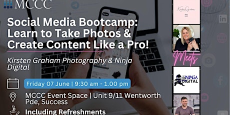 Social Media Bootcamp:  Create content like a pro!