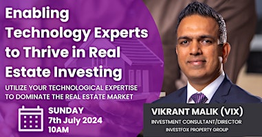Enabling Technology Experts to Thrive in Real Estate Investing primary image