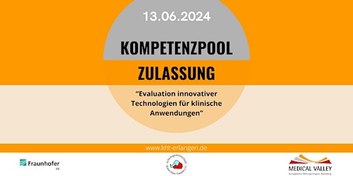Imagem principal do evento Kompetenzpool Zulassung "Evaluation innovativer Technologien für ..."