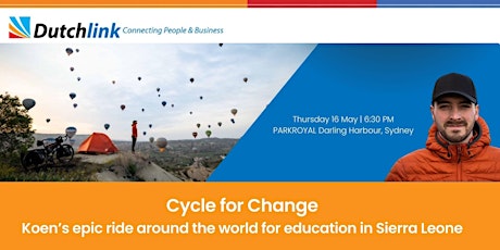 Cycle for Change: Koen's epic ride around the world for education in Afrika