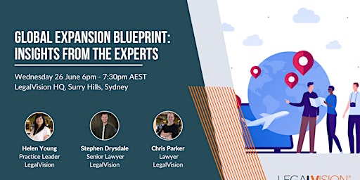 Global Expansion Blueprint: Insights from the Experts  primärbild