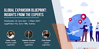 Imagem principal do evento Global Expansion Blueprint: Insights from the Experts
