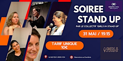 Soirée Stand UP par le collectif "Girls in Stand Up" primary image