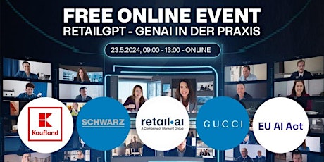 Free Online-Event: RetailGPT - GenAI in der Praxis primary image