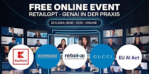 Free Online-Event: RetailGPT - GenAI in der Praxis primary image