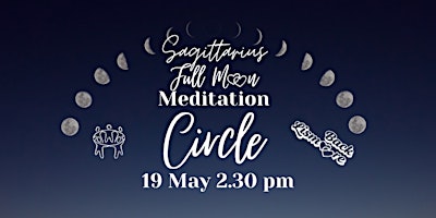 Primaire afbeelding van Full Moon in Sagittarius Meditation Circle