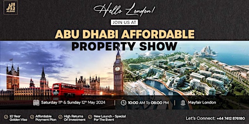 Aldar Affordable Property Show London primary image