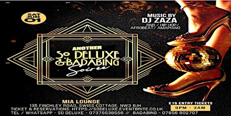 Another So Deluxe & BadaBing Soiree