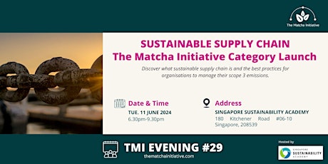 Sustainable Supply Chain: The Matcha Initiative Category Launch