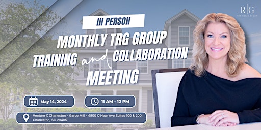 Imagen principal de In Person - Monthly TRG Group Training & Collaboration Meeting