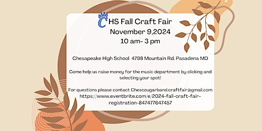 2024 Fall Craft Show primary image