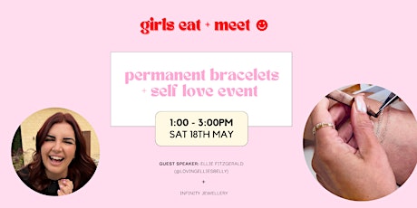 Permanent bracelets + self love event
