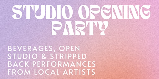 Imagen principal de Studio Opening Party | Bother. Studios (Cardiff)