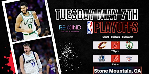 Imagem principal de Rewind Tuesdays NBA Playoffs Watch Party