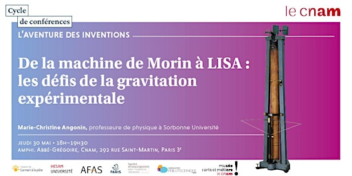 De la machine de Morin à LISA : les défis de la gravitation expérimentale primary image