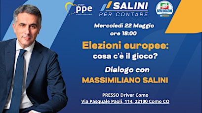 Elezioni europee: cosa c'è in gioco? Dialogo con Massimiliano Salini
