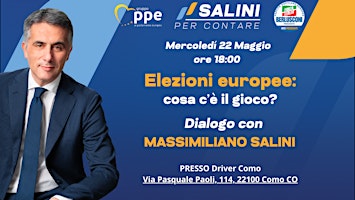 Elezioni europee: cosa c'è in gioco? Dialogo con Massimiliano Salini primary image