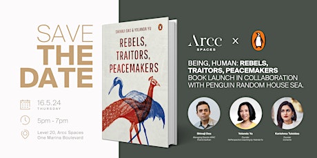 Being, Human - Rebels, Traitors, Peacemakers Book Launch