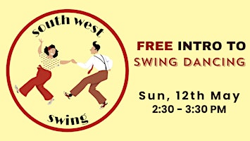 Imagem principal do evento Free Intro to Swing Dancing, with South West Swing