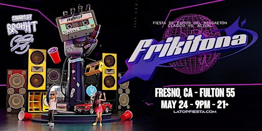 FRIKITONA - A dance party of classic old school and new reggaeton primary image