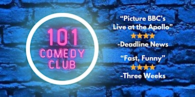 101 Comedy Club @ Grand Burstin Hotel, Folkestone primary image