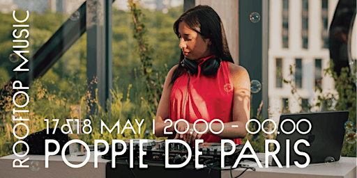 Imagem principal do evento Rooftop Music: Poppie de Paris