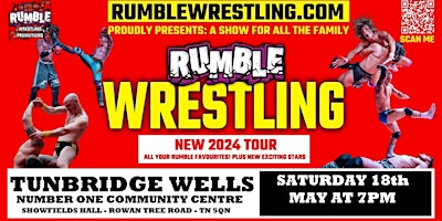 Immagine principale di Rumble Wrestling comes to Tunbridge Wells 