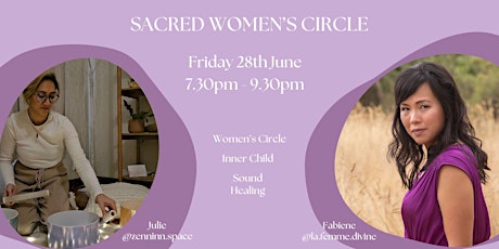 Sacred Women's Circle - Friday 28th June