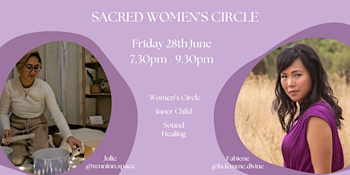 Sacred Women's Circle - Friday 28th June primary image
