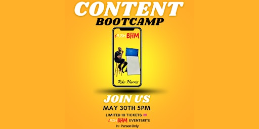 Content Creation Bootcamp primary image