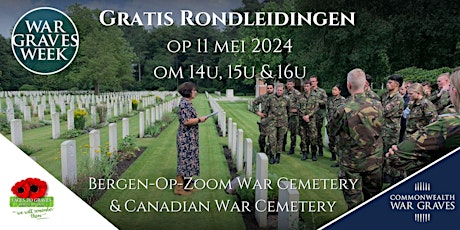 Gratis rondleiding op CWGC Bergen-Op-Zoom War Cemeteries