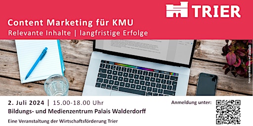Imagem principal do evento Content Marketing für KMU