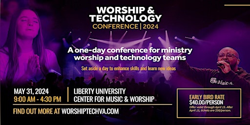 Primaire afbeelding van happy Worship & Technology Conference 2024