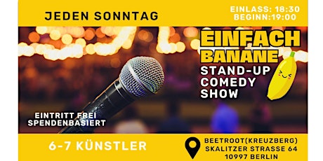 Einfach Banane Comedy im Beetroot(Kreuzberg)