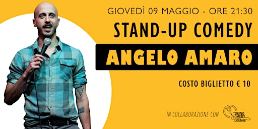 Image principale de Standup Comedy Con Angelo Amaro