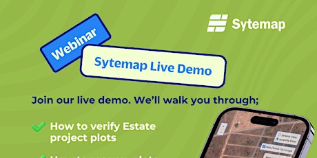 Sytemap Live Demo Party