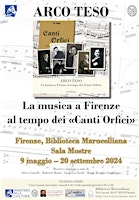 Primaire afbeelding van Arco Teso. La musica a Firenze al tempo dei «Canti Orfici»