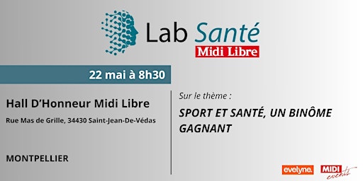 Imagem principal do evento Lab Santé : Sport et Santé, un binôme gagnant