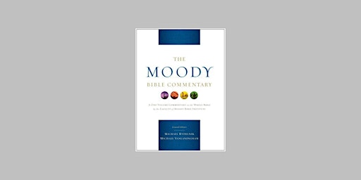 Imagem principal do evento download [epub]] The Moody Bible Commentary BY Michael Rydelnik Pdf Downloa