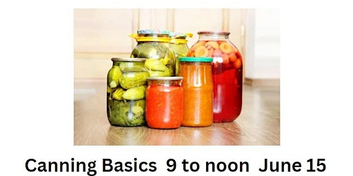 Hauptbild für Canning Basics