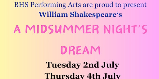 Hauptbild für A Midsummer Night's Dream by William Shakespeare