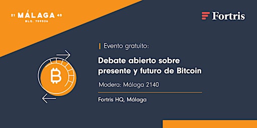 Imagem principal do evento Debate abierto sobre presente y futuro de Bitcoin