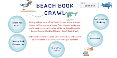 Imagem principal do evento Beach Book Crawl
