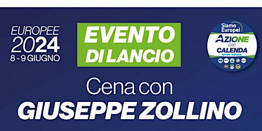 Imagem principal do evento Lancio campagna elettorale - Giuseppe Zollino con Carlo Calenda