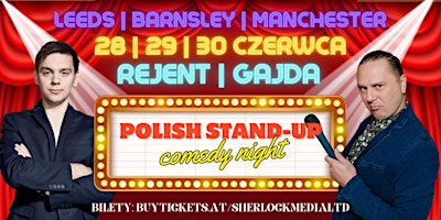 Copy of Polish stand-up: Sebastian Rejent, Bartosz Gajda Manchester primary image