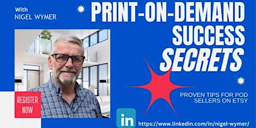 Hauptbild für Design, Print, Prosper!  The Entrepreneur’s FREE Guide to Print on Demand