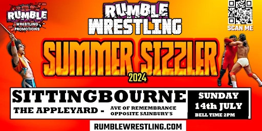 Immagine principale di Rumble Wrestling Summer Sizzler comes to Sittingbourne 