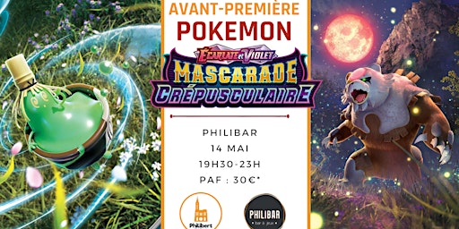 Avant-première Pokemon Mascarade Crépusculaire primary image