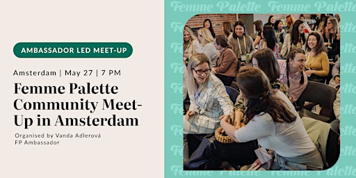 Imagem principal do evento Femme Palette Community Meet-Up in Amsterdam #2